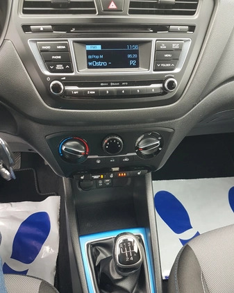 Hyundai i20 cena 39900 przebieg: 151742, rok produkcji 2017 z Jabłonowo Pomorskie małe 277